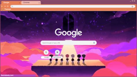 bts   bulletproof  eternal chrome theme themebeta