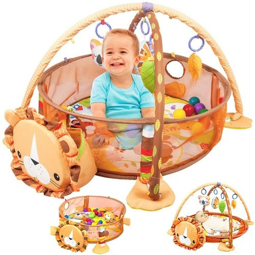 Bebe Puericulture Xxl Tapis D Eveil Avec Arc De Jeux Balles Bebe Jeu Gymcenter Jouets 1er Age