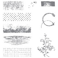 Timeless Textures Clear-Mount Stamp Set