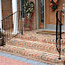 Metal Step Railing Outdoor - Low Profile Handrail - Great Lakes Metal Fabrication / Outdoor stair railing kits can complement your metal deck railing systems while providing a graspable metal stair handrail for family and friends.