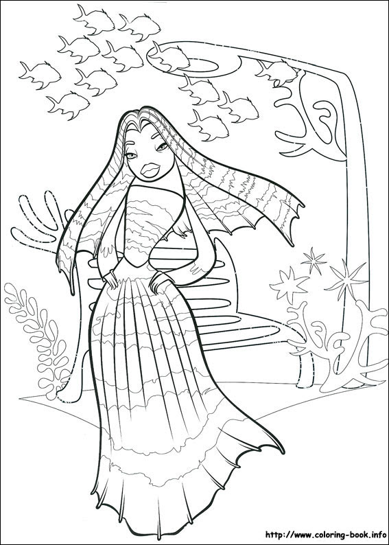 shark tale coloring pages on coloringbook