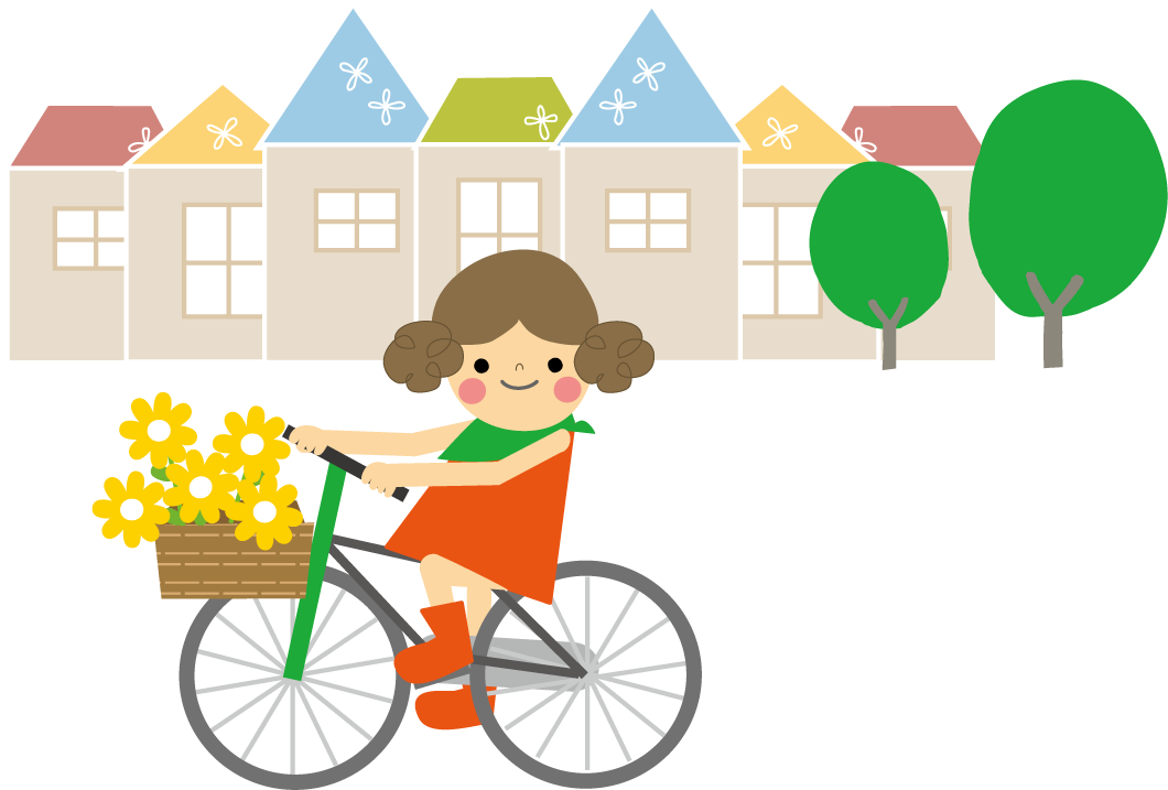 自転車 サイクリング のイラスト 無料イラスト フリー素材