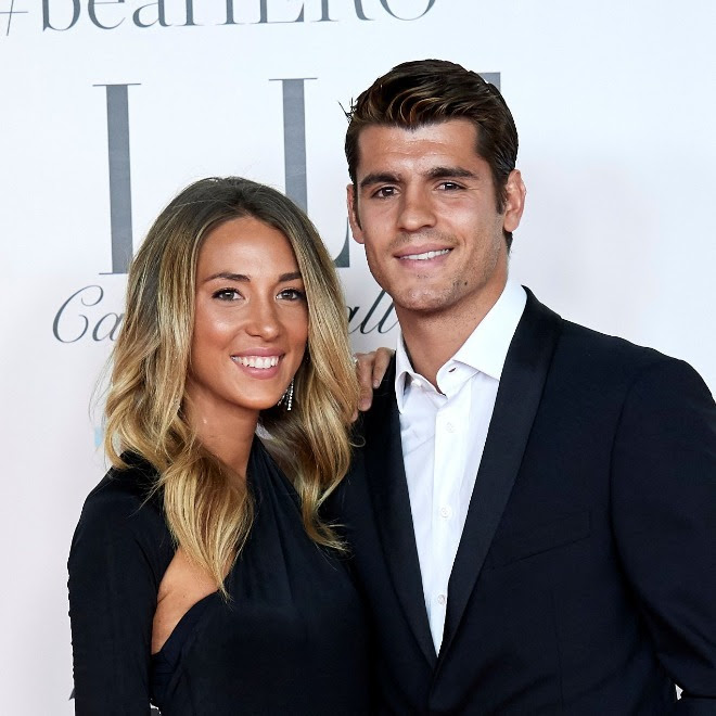 世界的ブランドの顔として活躍するモラタの 美人モデル妻 アリーチェ カンペッロとは Wags Pedia サッカーダイジェストweb