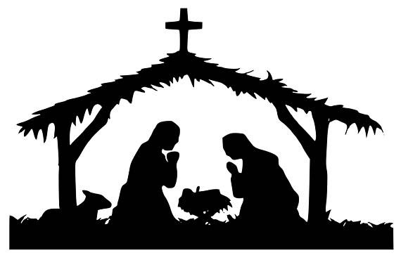 Download Silhouette Nativity Scene at GetDrawings | Free download