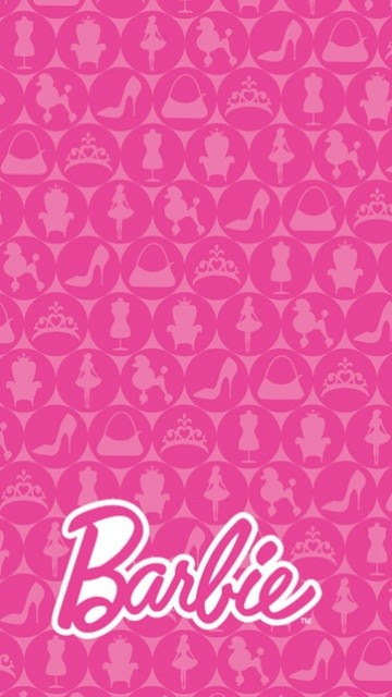  Pink  Barbie  Logo  Free Wallpaper  Download MobCup Clip 