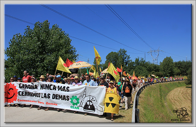 1 manifestación contra Garoña