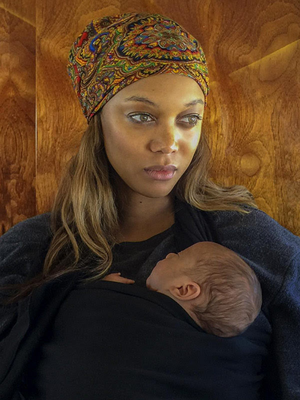 Tyra Banks son York photo