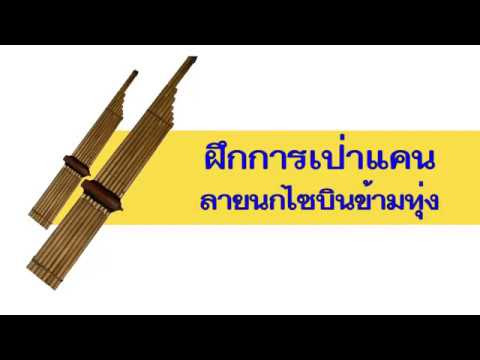 กิจกรรมที่ 1 การฝึกบรรเลงเพลงพื้นเมืองอีสาน ลายนกไซบินข้ามทุ่ง