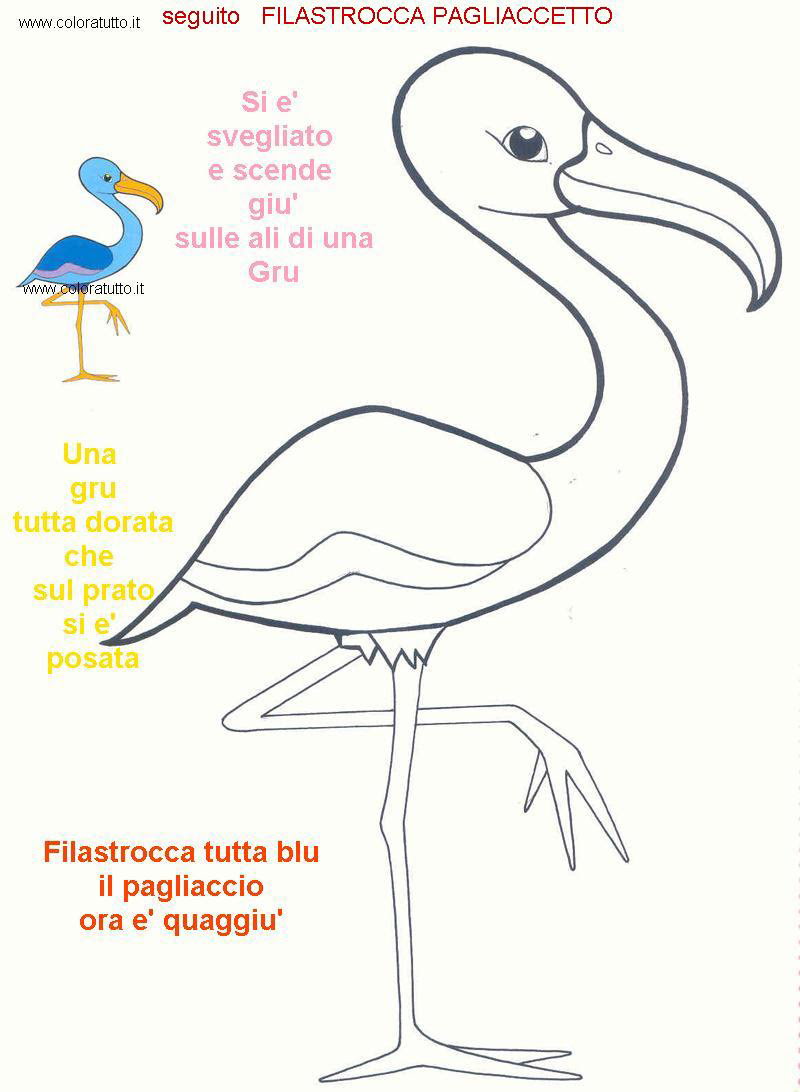 Disegni Filastrocche 6 Stampa il Disegno 6