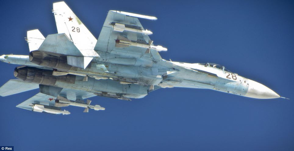 A Russian SU-25 Flanker. The president's announcement marked a major move towards peace in eastern Ukraine following months of unrest in the region