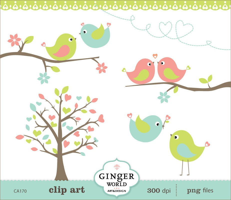 love bird clipart 18