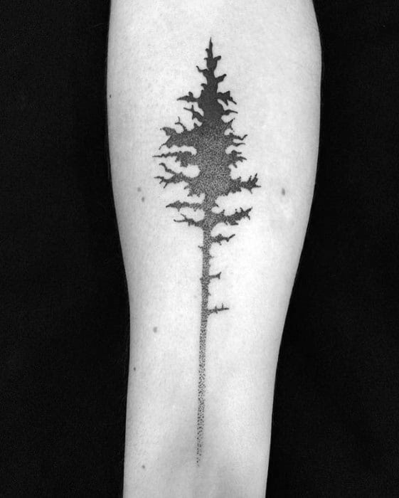 tree tattoo for guys