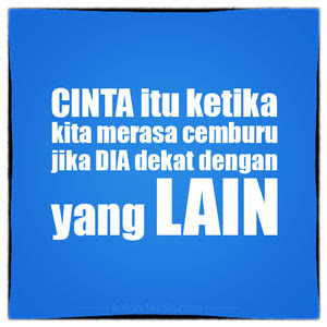Gambar DP BBM Orang Cemburu  Buat Pacar
