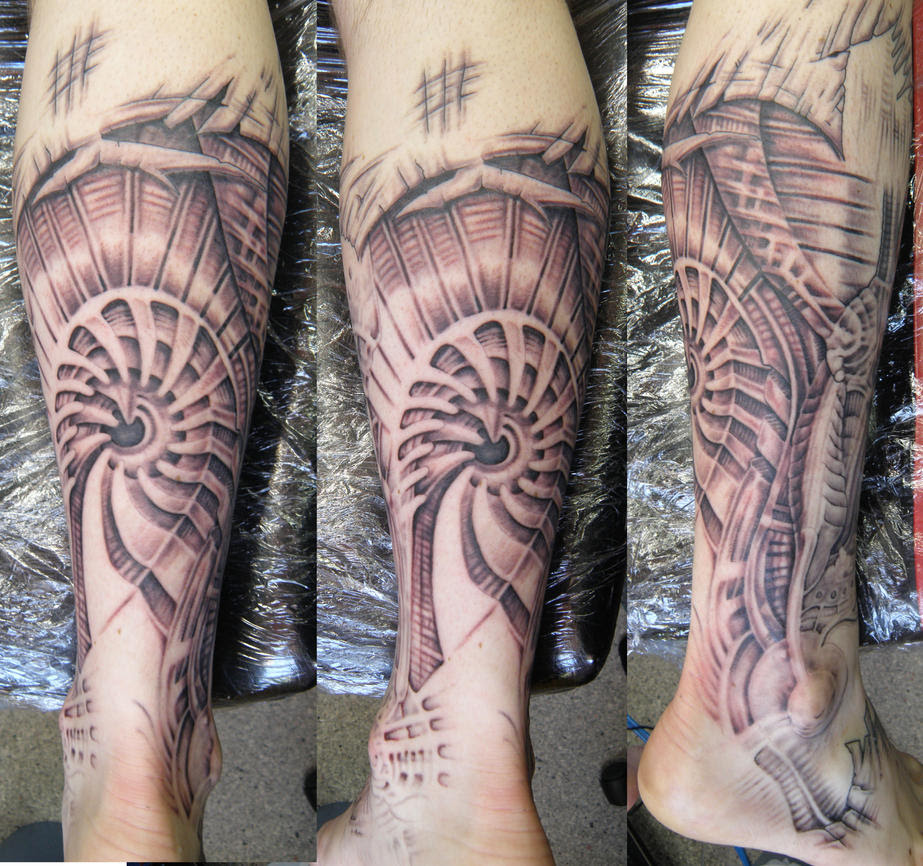 leg tattoos