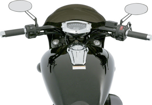 Memphis Shades Bullet Fairing For Honda Vt750 Shadow Spirit Models 01 14 And Yamaha Xvs V Star Custom 1998 15 Black Mem7101