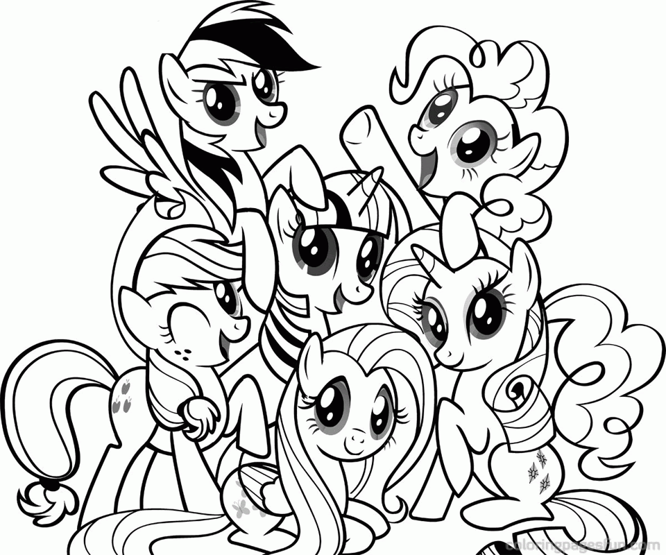 My Little Pony Malvorlagen