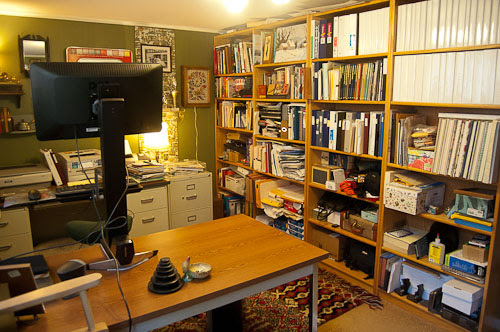 Home office design -- adding space for crafts in my 9' x 14 ...
