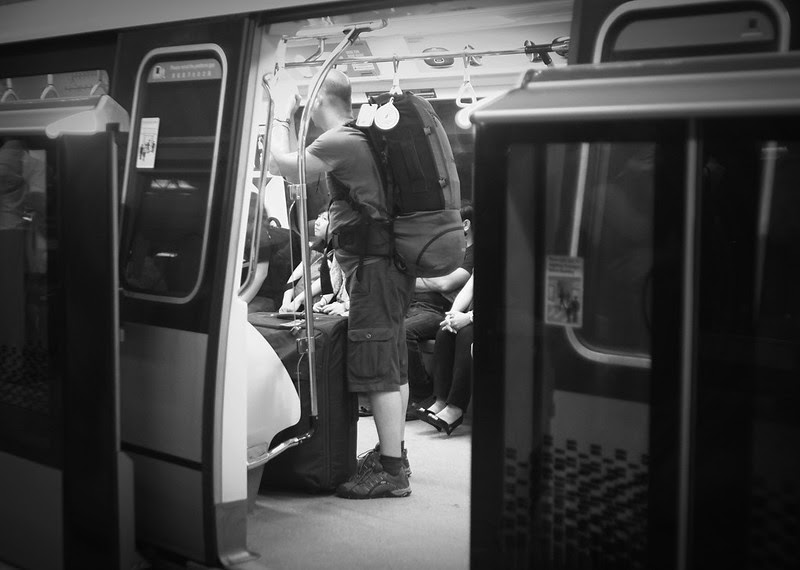 After Work Session ~ Travellers on train