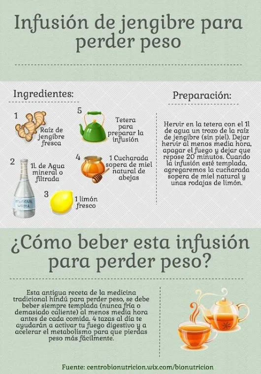 DESCUBRE CÓMO UTILIZAR EL JENGIBRE PARA PERDER PESO - INGRESA EN LA IMAGEN