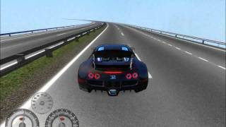 Racer Free Car Simulator - Bugatti Veyron 16-4 @ Mont Autobahn ...