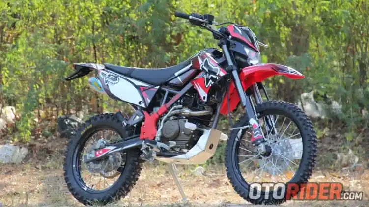  Modifikasi Kawasaki D Tracker 150 Sim Salabim Jadi Motor 