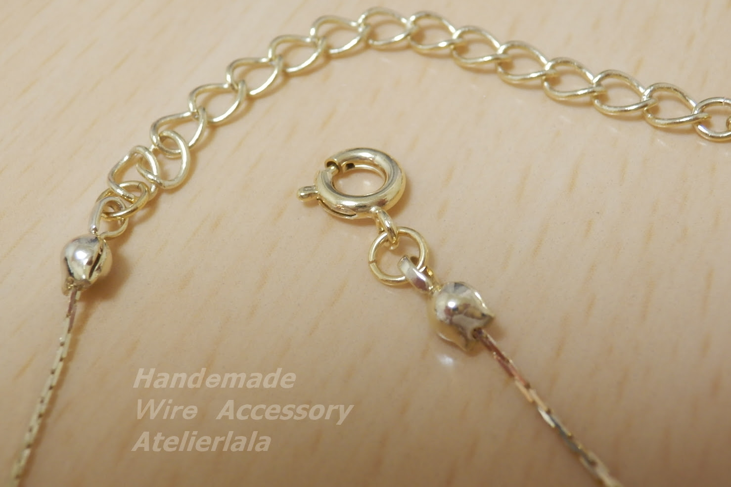 ビーズアクセサリーを手作りする時に 初心者が迷うネックレスの金具その 大阪 吹田 豊中 簡単 手作りビーズアクセサリー教室 アトリエ ラ ラ