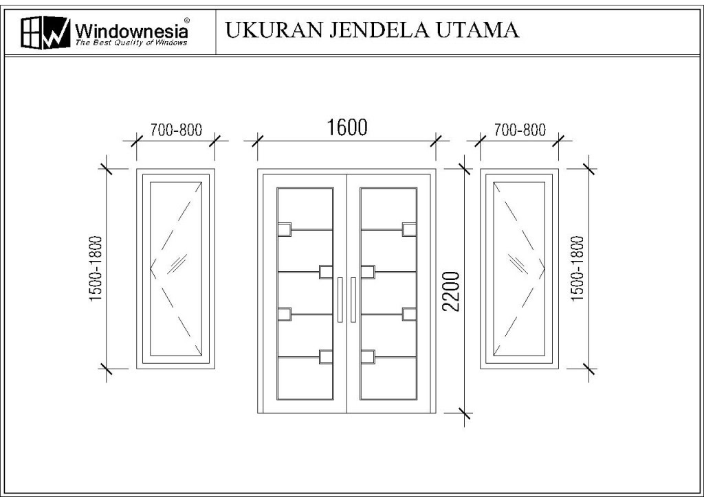  Ukuran  Pintu  dan Jendela Standar untuk Rumah Anda