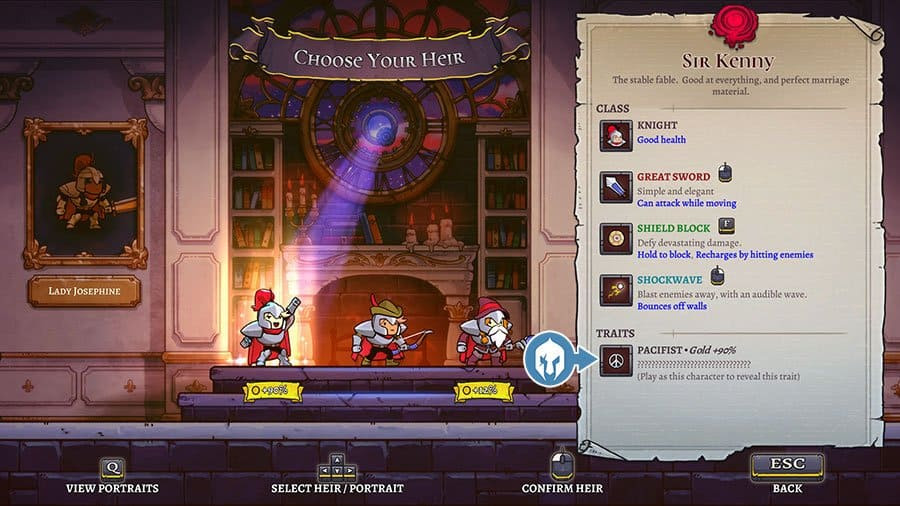 How To Unlock More Traits In Rogue Legacy 2