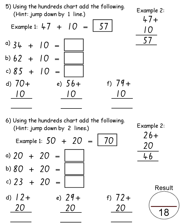 First Grade Year 1 Maths Worksheets Australia - pic-wire