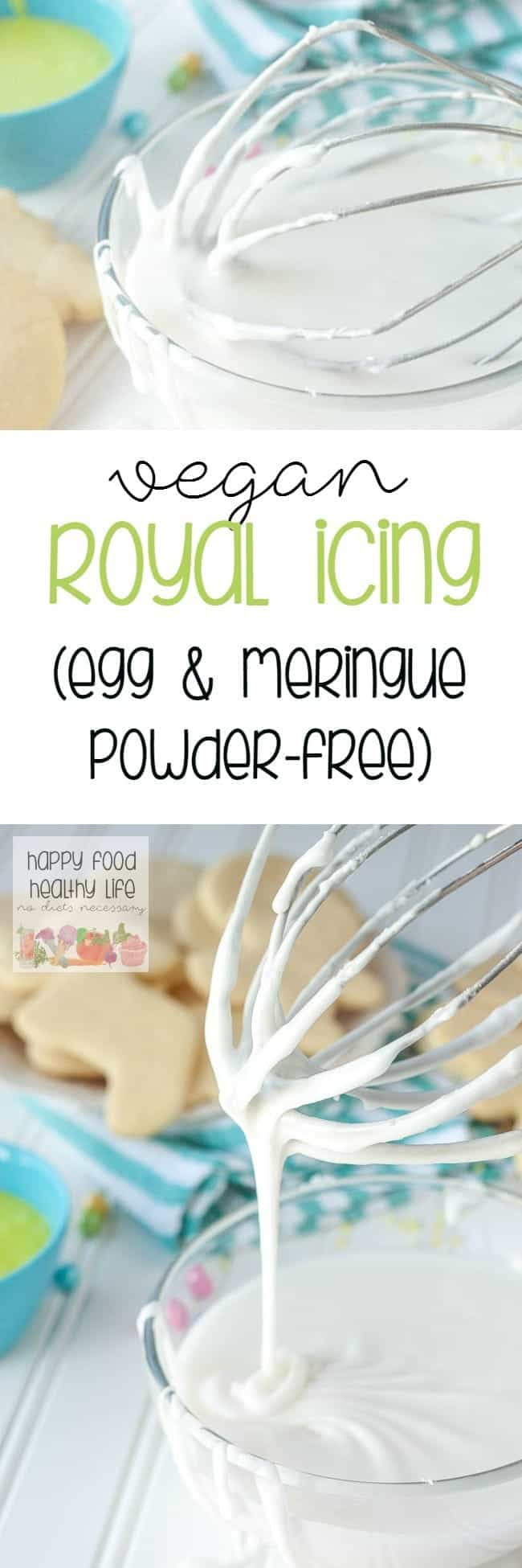 Egg-Free Vegan Royal Icing