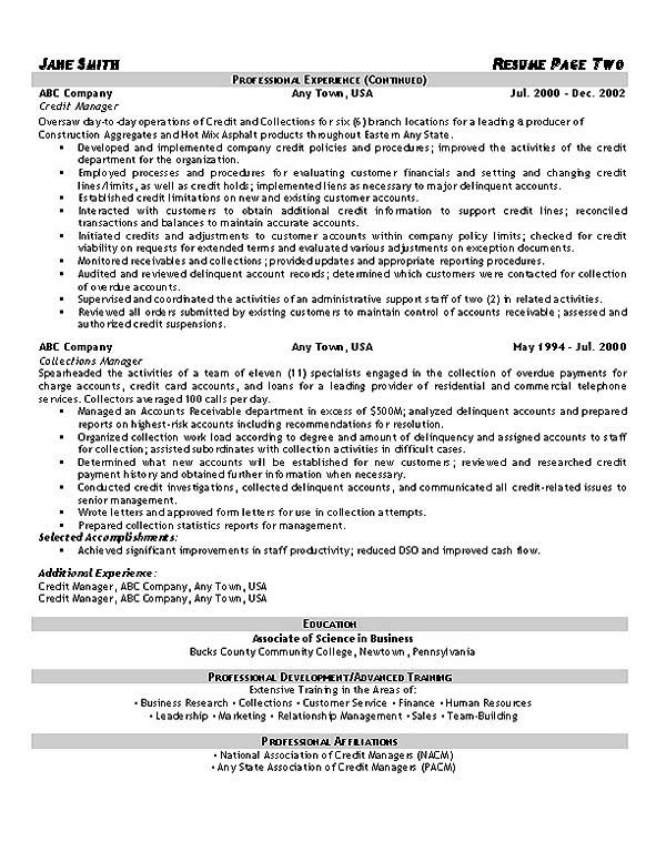 resume example collections2