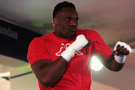Dereck Chisora was robbed today against Robert Helenius. (Photo by Alex Grimm/Bongarts/Getty Images)