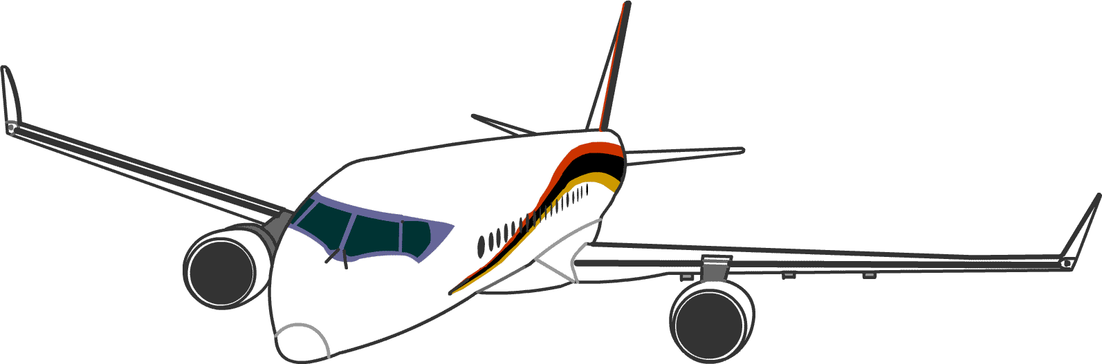 飛行機 航空機 イラスト Gif画像 無料