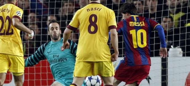 Champions League: El Barça abre el cerrojo del Arsenal y se mete en cuartos