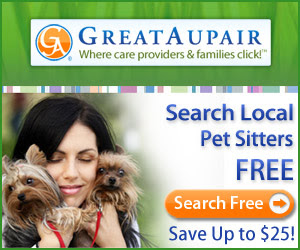 Who's Your Pet Sitter? Hire Smart. Save $25