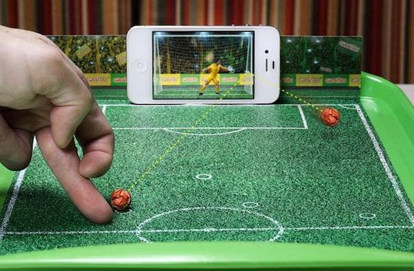 Giraffas football penalty shoot out image
