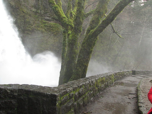 Horsetail Falls spray