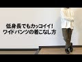 最高のコレクション メン�� ワイド パンツ 合わせ 方 334461-ワイドパンツ 裾 長さ レディース