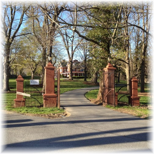 Cameron Estate mansion 4/24/14