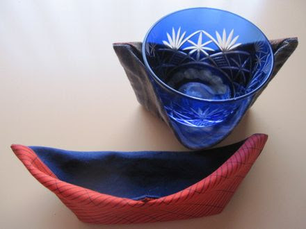 布あそぼ 舟形コースターの作り方