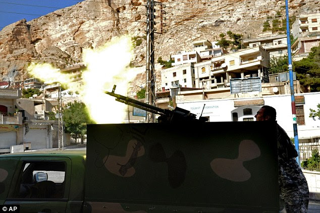 Government media has provided a different account of the battle suggesting regime forces are winning