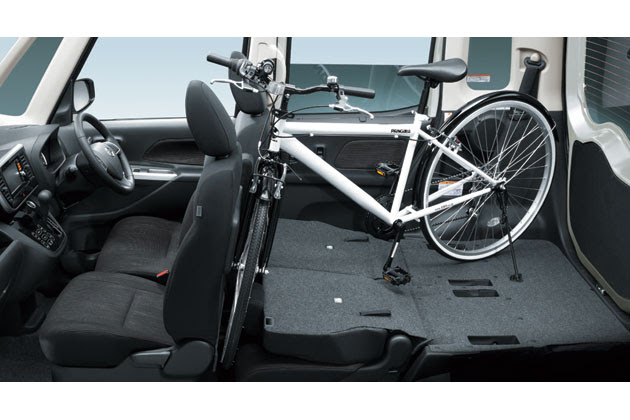 自転車が積める デイズルークス 日産 自転車が積める軽自動車比較