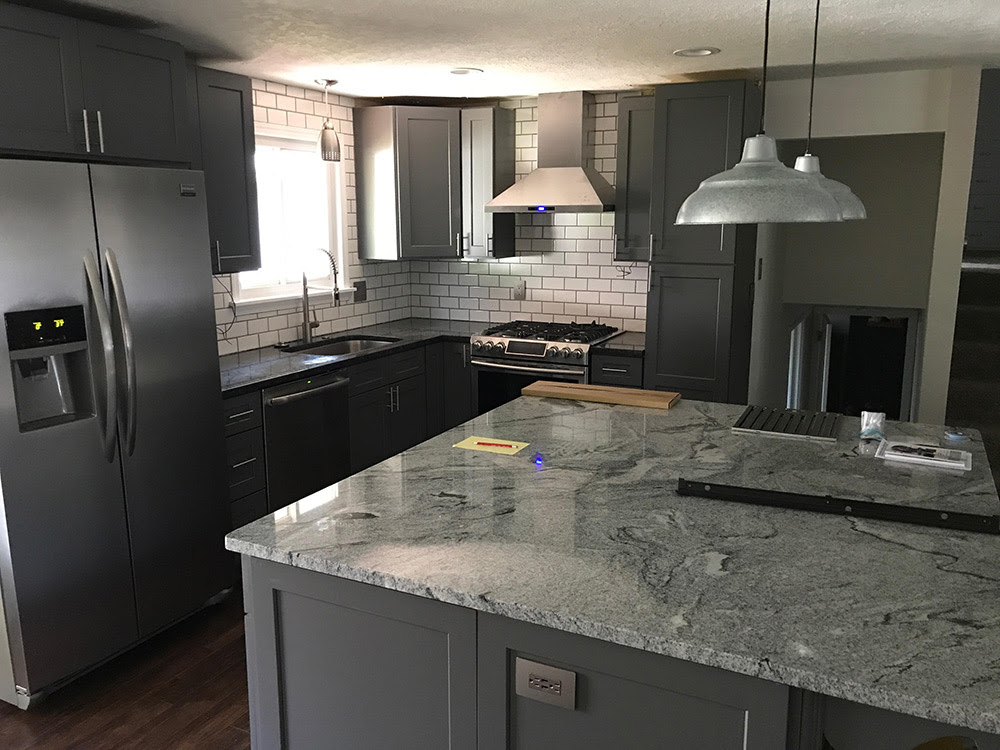 Buy Shaker Gray RTA (Ready to Assemble) Kitchen Cabinets Online