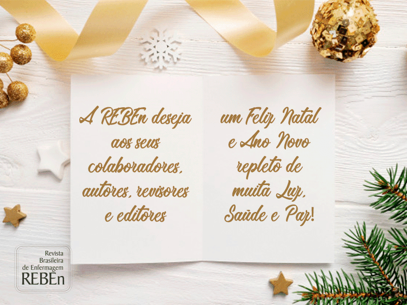Mensagem de Boas Festas da REBEn! - ABEn Nacional