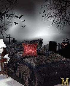 Emo bedrooms on Pinterest | Emo Bedroom, Red Bedroom Design and Strin ...