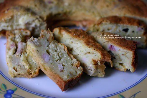ciambella salata con ricotta e verdure
