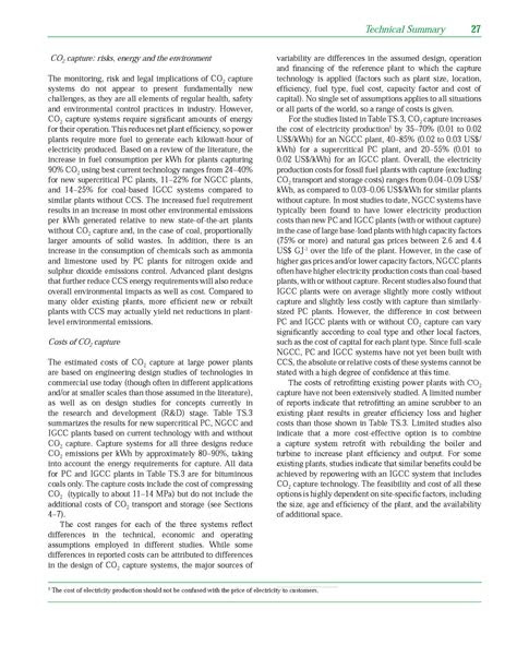 Carbon Dioxide Capture and Storage - Page 27 - Digital Library