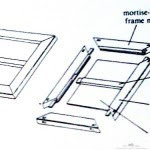 Floating panel construction