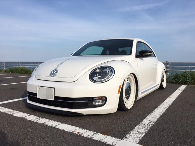 茨城県日立市ｓ様 12y Us Vw The Beetle Airsus アメ車 逆輸入車の中古車 カスタム 買取ならフェアライン