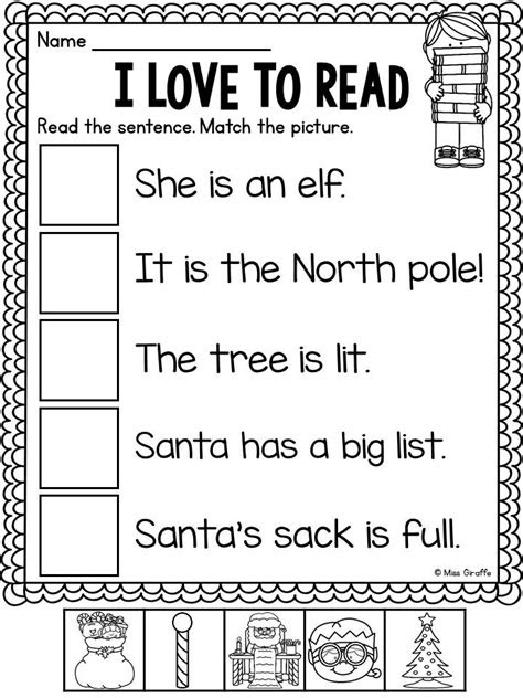 You can also find some fun christmas worksheets for kindergarten here . teach child how to read christmas phonics worksheets for 1st grade